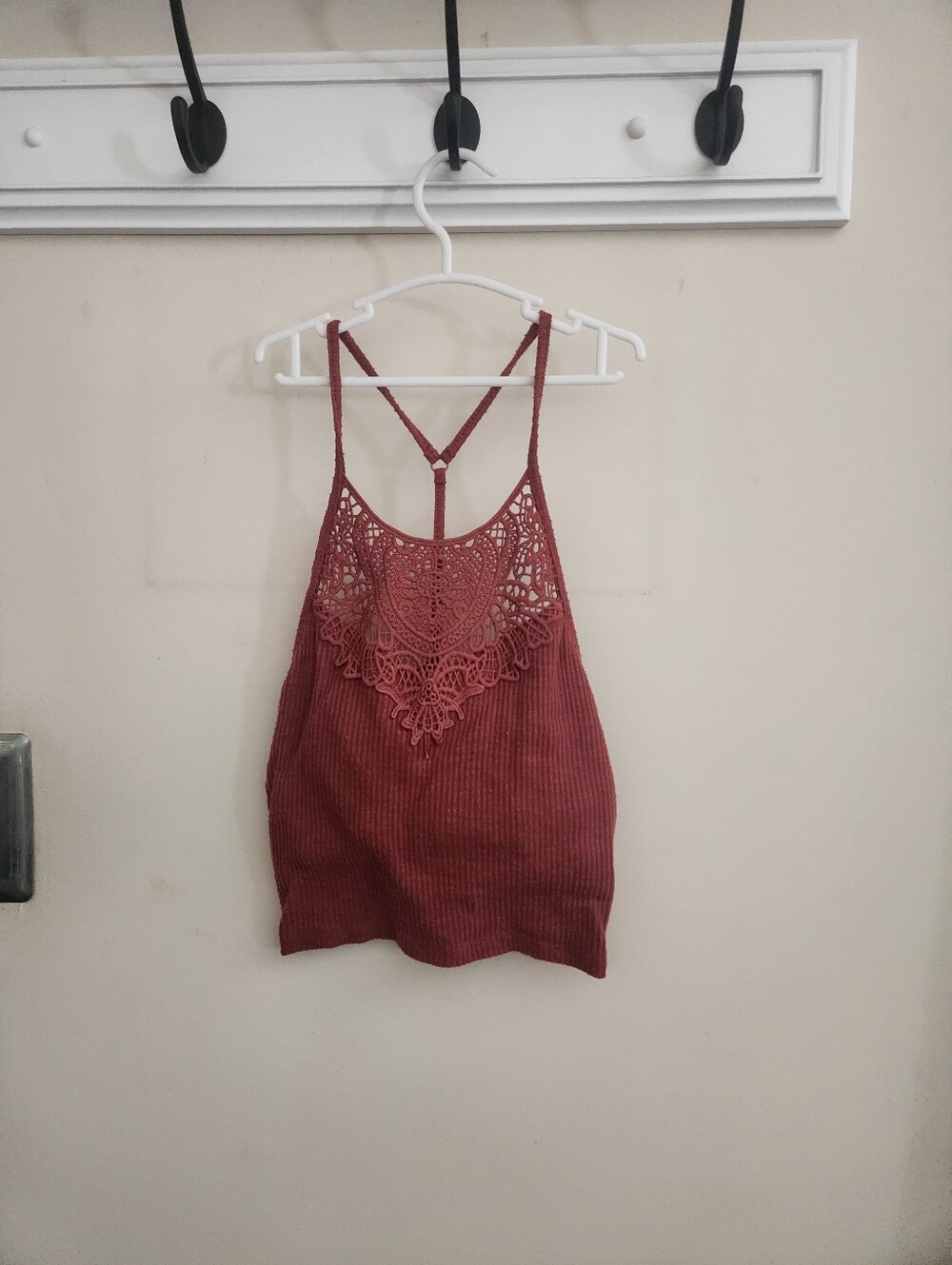 🎉 Burnt Orange Crop Top